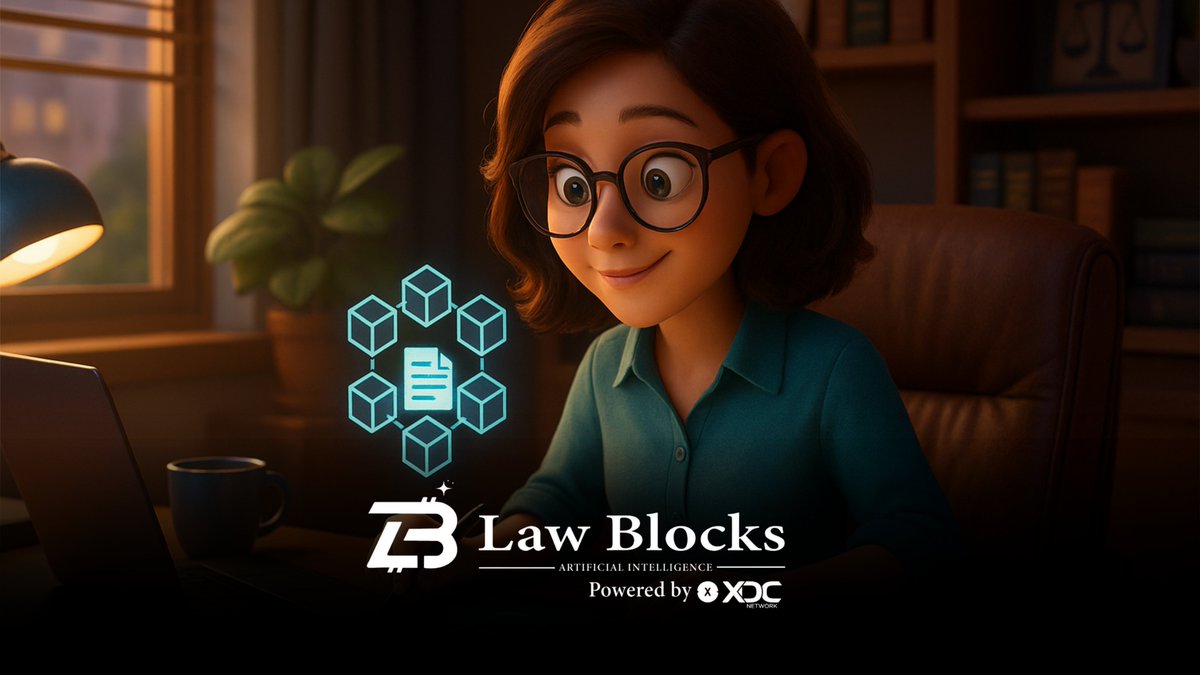 #LawBlocksAI on #XDC is a Web3 + AI legal tech ecosystem that lets you create documents, sign them digitally, and store them on-chain.

Smart, Secure, Global. 📝
Learn more at LawBlocks.io
Follow <a href="/LawBlocksAI/">Law Blocks AI</a>

#Web3 $LBT #LawBlocksPartner
#XDC Disclosure.ChainLeak.Com