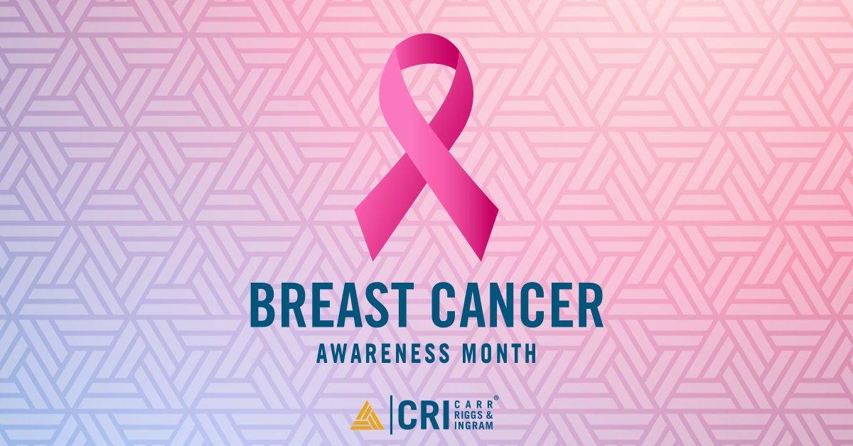 💗 October is Breast Cancer Awareness Month, and CRI is proud to stand alongside survivors, fighters, and families in the fight against breast cancer. 
⁠
#CRIadv #BreastCancerAwareness