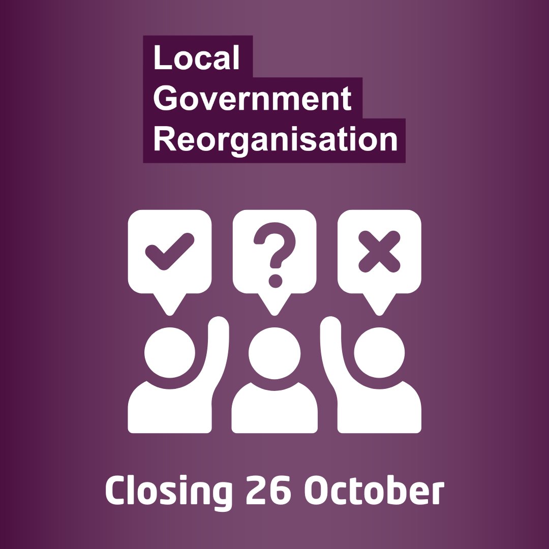 Kent_cc's tweet image. 📢 Big changes could be coming to Kent’s councils.
LGR may replace all current councils with fewer unitary ones.
🗳️ Tell us your views before 26 Oct: kent.gov.uk/lgrengagement
#LGR #HaveYourSay