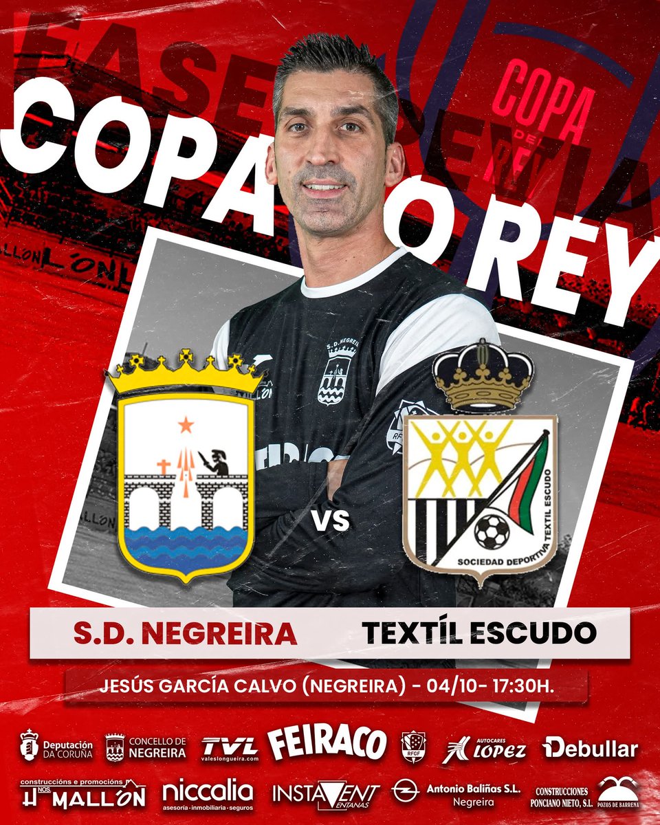 SDNegreira's tweet photo. 🏆 ℂ𝕆ℙ𝔸 𝔻𝕆 ℝ𝔼𝕀 | Temos ao noso porteiro Jose 🐙 coa 𝗽𝗿𝗲𝘃𝗶𝗮 𝗱𝗼 𝗽𝗮𝗿𝘁𝗶𝗱𝗼 𝗱𝗲 𝘃𝗼𝗹𝘁𝗮 na #nosacasa para convocar a todxs a apoiar aos #nosos ❤ ante unha cita histórica que, sempre formará parte da nosa traxectoria vital como club 🔥 ⚔️ 

#unpobounsoño 🧨 https://t.co/I3BAiEmfq0