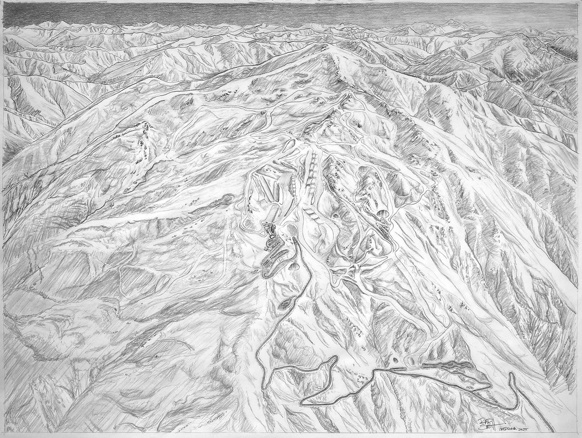 The final sketch from a backside expansion that is now in the painting phase. It’s been a busy fall in the studio and I’m looking forward to escaping for some turns in the coming months.

#CardronaNZ #Soho2025 #CardronaParks #WinterIsComing