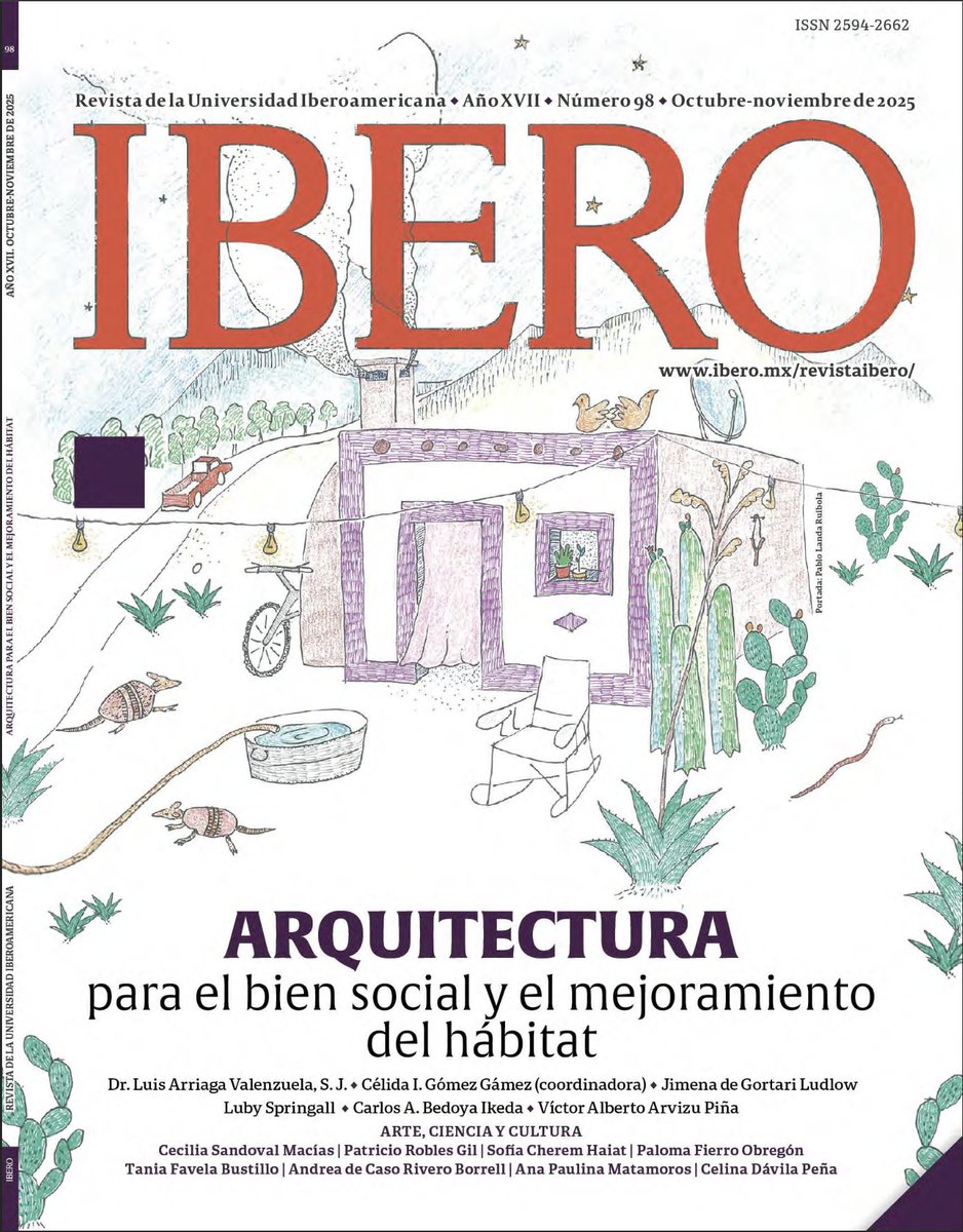🏡✨ Nueva edición de la Revista IBERO

La arquitectura no solo construye edificios: también transforma comunidades y mejora el hábitat.

📖 Descúbrela aquí 👉 revistas.ibero.mx/ibero/