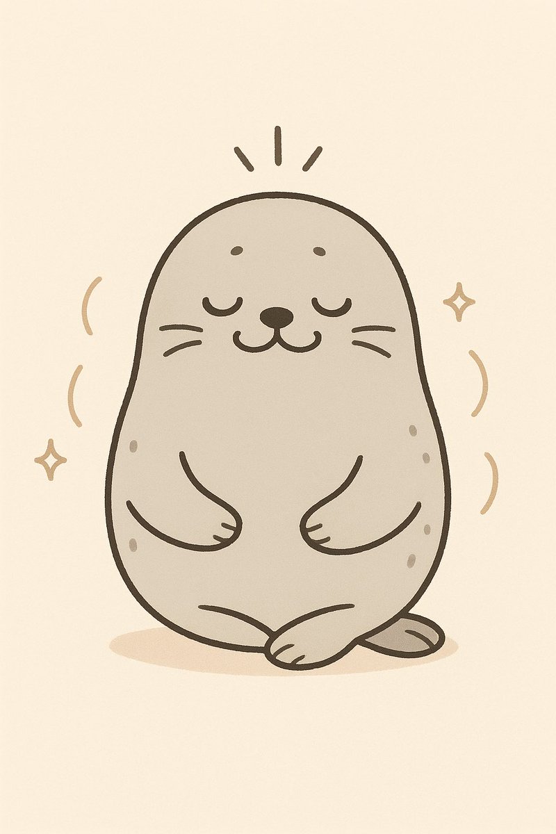 LockSchloss's tweet photo. おはアザラシ https://t.co/ee4gaEewPN