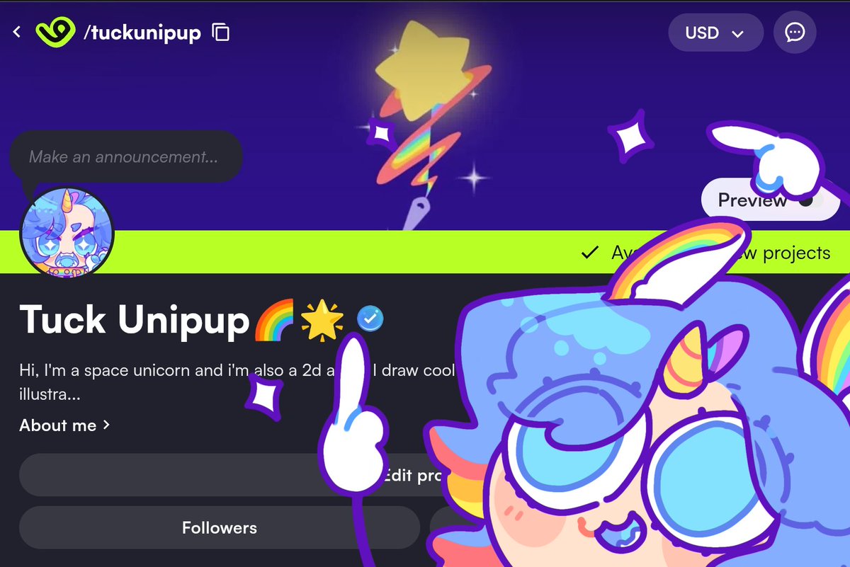 Tuck_UniPup's tweet photo. Ayyy I got verified thank you @_VGen_ and thank to everyone have supporting little ol' me 🫶
#VGen #VGenComm  #vgenartist https://t.co/iOSfKj3uI7