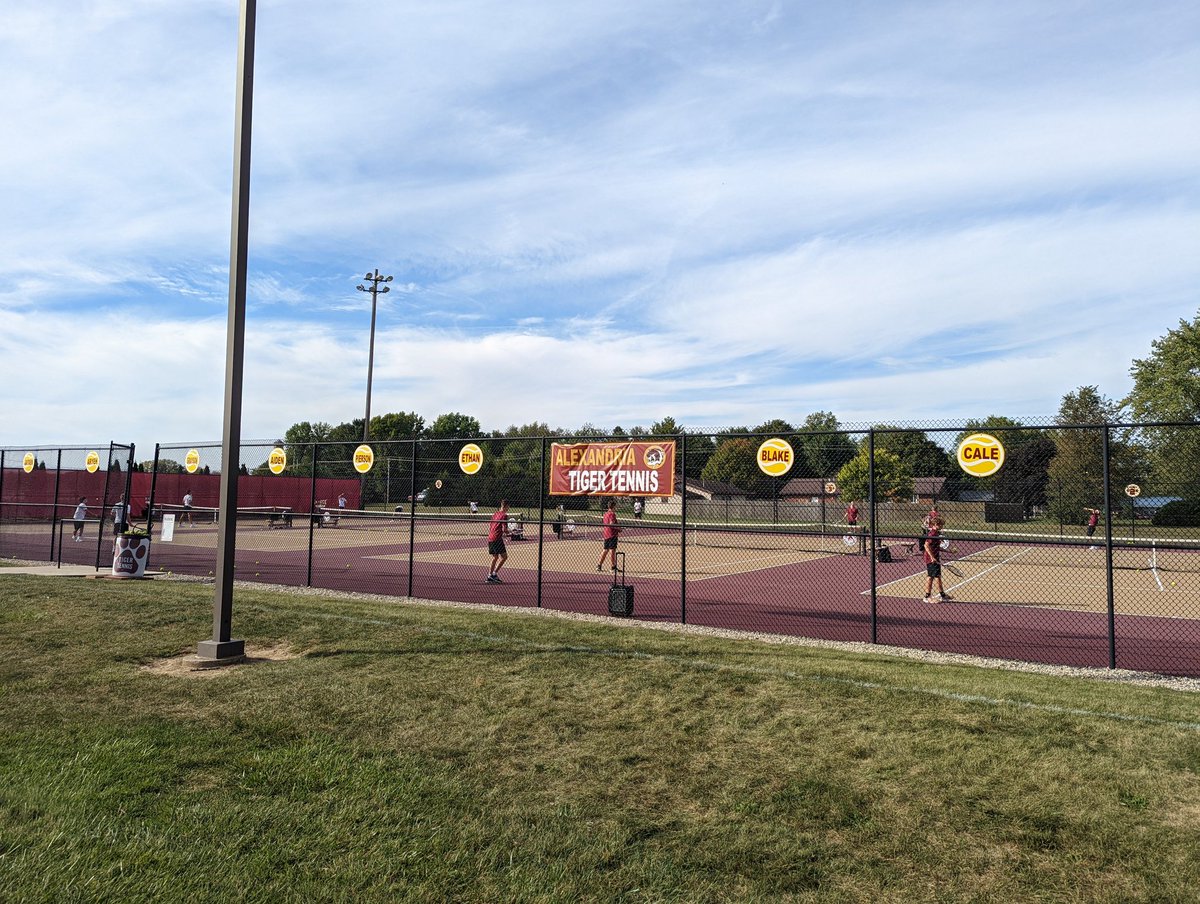 Rob Hunt (@hunt_rob) on Twitter photo It's 🎾 sectional action for the second straight day, this time at <a href="/amhstigers/">Alexandria Tigers</a> for the Sectional 55 championship. CIC champion <a href="/AMHSTennis/">Alexandria Tiger Tennis</a> takes on 3-time reigning champion <a href="/FranktonBTennis/">Frankton Boys Tennis</a> for a trip to Noblesville for regional. It's 🎾 sectional action for the second straight day, this time at <a href="/amhstigers/">Alexandria Tigers</a> for the Sectional 55 championship. CIC champion <a href="/AMHSTennis/">Alexandria Tiger Tennis</a> takes on 3-time reigning champion <a href="/FranktonBTennis/">Frankton Boys Tennis</a> for a trip to Noblesville for regional.