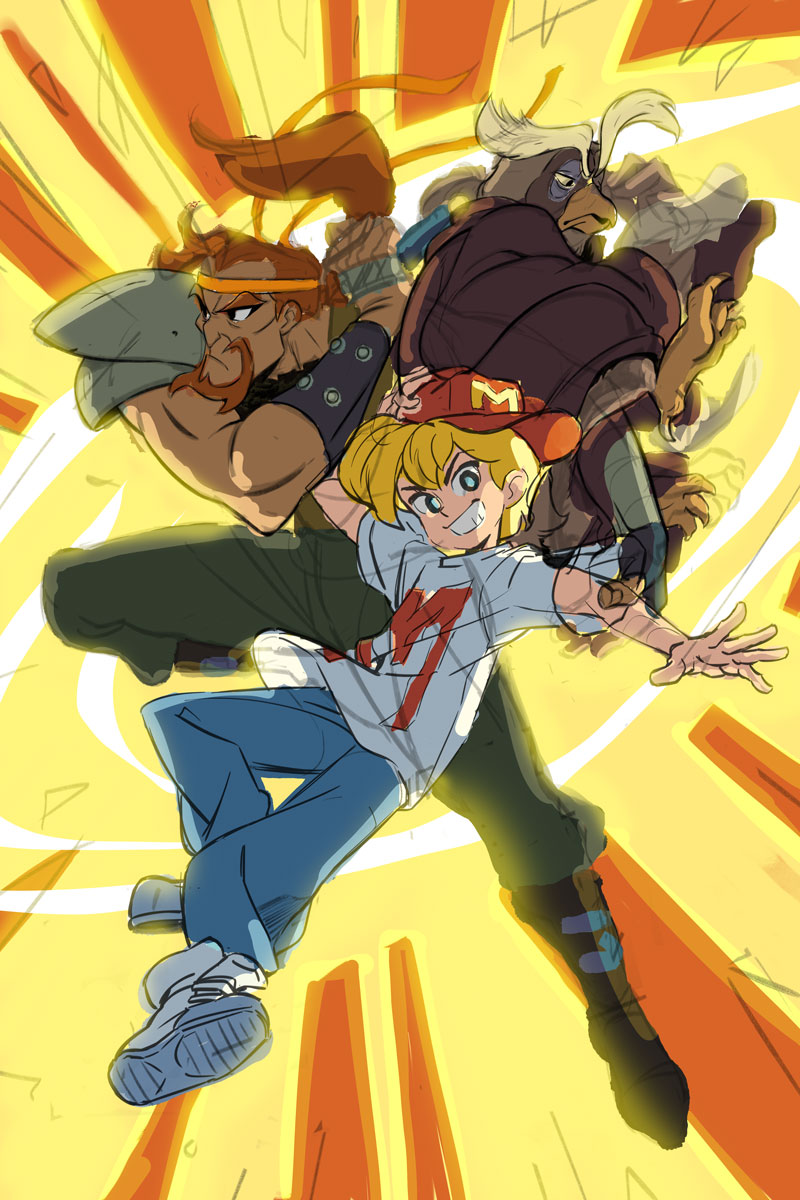 Cooking a new print for NYCC #mightymax