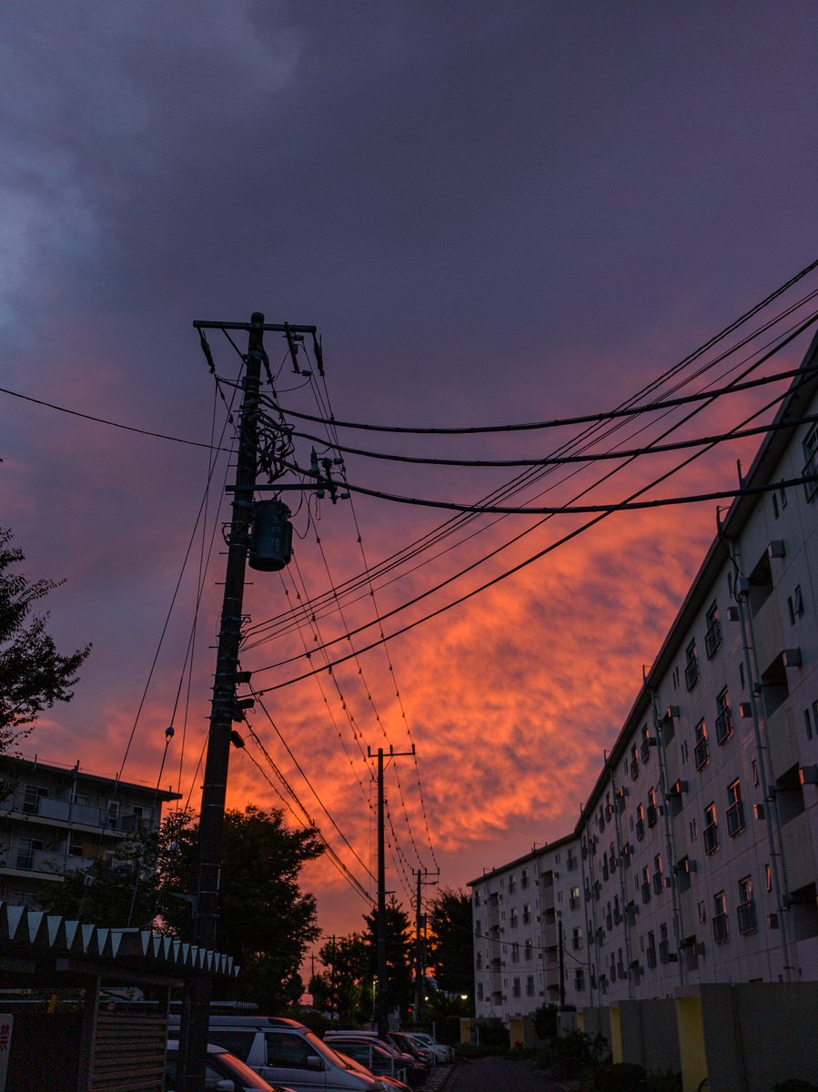 KKimiron's tweet photo. おはようございます。
朝焼けが綺麗な朝🌄 https://t.co/ZPbvNNBo3f