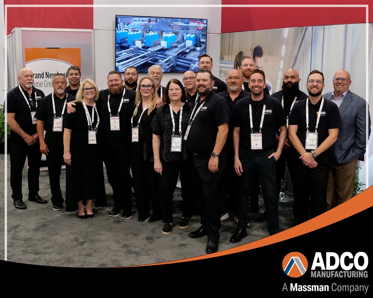 Pack Expo Las Vegas is a wrap! Thanks to everyone who stopped by our booth to speak with us. We're very proud of our team and excited for Pack Expo East in Philly 2026!
We can't wait to see you there!

#PackExpo #ADCO #PackagingExperts #Teamwork