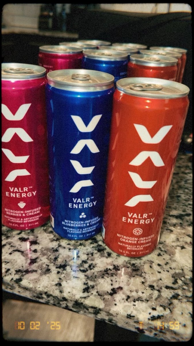 My wife used to load her coffee with sugar (Starbucks habits 😅). It wrecked her energy &amp; hormones over time.

Switched her to <a href="/drinkvalrenergy/">VALR Energy Drink</a> nitrogen-infused, clean, no sugar crash. Her energy &amp; health improved fast 🙌 Huge thanks to <a href="/TheRealCoach_JB/">Coach Jason Brown</a> for the discount code 🔥