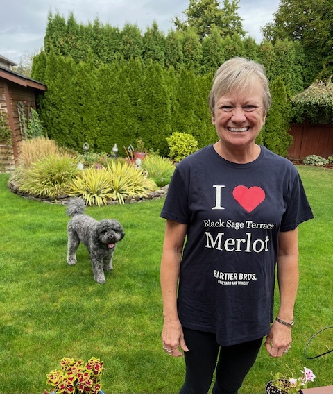 Support the BC #wine industry and enjoy the delicious #blacksage Terrace #merlot from <a href="/bartierbros/">Bartier Bros. Vineyard & Winery</a>