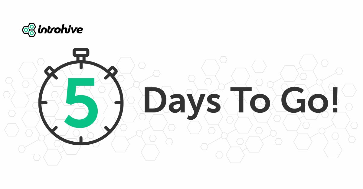 Introhive's tweet image. Traditional ERM tools just scratch the surface. It&apos;s time to unlock the full power of your network. 5 days to go! Get ready to turn data into decisions. #IntrohiveTransformed #RelationshipIntelligenceRevolutionized