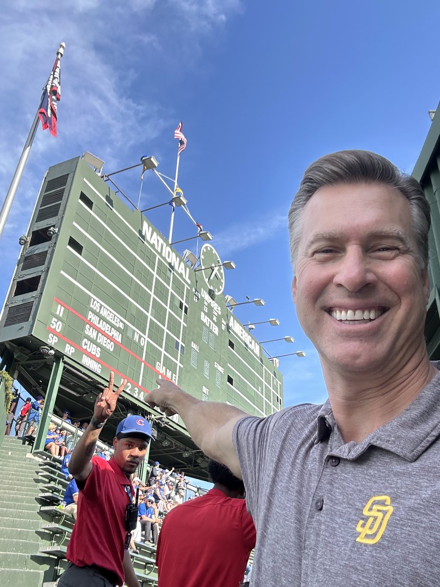 Hoping to see a lot of crooked numbers on this line of iconic scoreboard tonight- Go Pads!!!