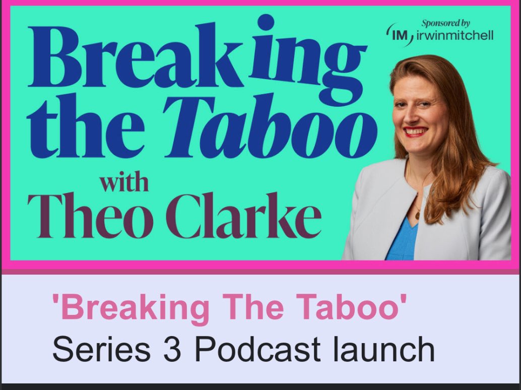 Fabulous launch of <a href="/theodoraclarke/">Theo Clarke</a>’s new series of her podcast about birth trauma. If you have been through it, you know someone who has or just wish to learn about what women have gone through, you must listen. Theo’s new book is out too. 📻 📖