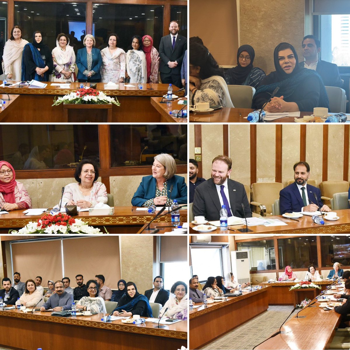 SeharKamran's tweet image. Pleased to attend the forward-looking Pakistan–Ireland Parliamentary Friendship Group meeting, convened by MNA Munaza Hassan and attended by Ambassador of Ireland to Pakistan HE Mary O’Neill, and Deputy Head of Mission Declan Johnston.
The Convener and members welcomed Ireland’s…