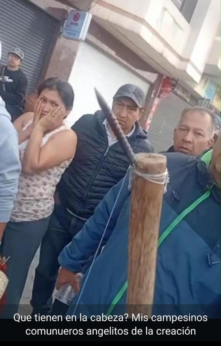 - "No son delincuentes, No son terroristas... Son indígenas que sostienen al país desde el silencio de la tierra. Criminalizarlos por protestar es condenar la esperanza de todos. Es convertir en amenaza lo más humano que tiene un pueblo y es reclamar dignidad".

- Los indígenas: