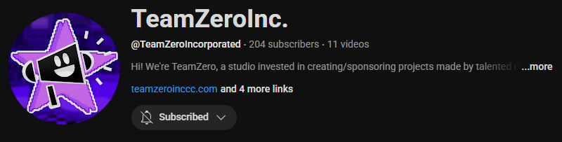 TeamZeroInc's tweet image. Thanks for helping us reach 200 subscribers!