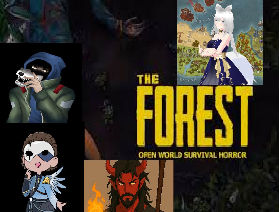 Wolfpower167's tweet photo. Come by Tonight @8:30pm EST for The Forest w/ @wolfe425 @UneditedVirus49 and my bro Juan! Hope to see you there on https://t.co/YfDArRWD9l #Twitch #collab #TheForest #Horror #fun #Survival #Spooptober #spoopy #spookyseason https://t.co/jkfhRsQFjk