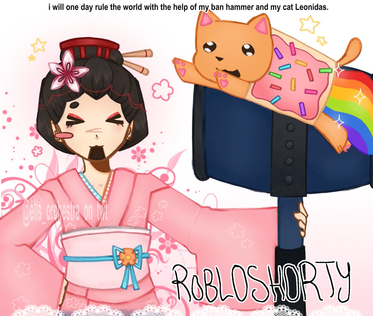 ells_orchestra's tweet photo. 14 hours on this!!!!!!!!!!!!!!!aughh!!!!leonidas as nyan cat lalalala.png
#robloshorty #robloxadmins https://t.co/bdVKaqXOjT