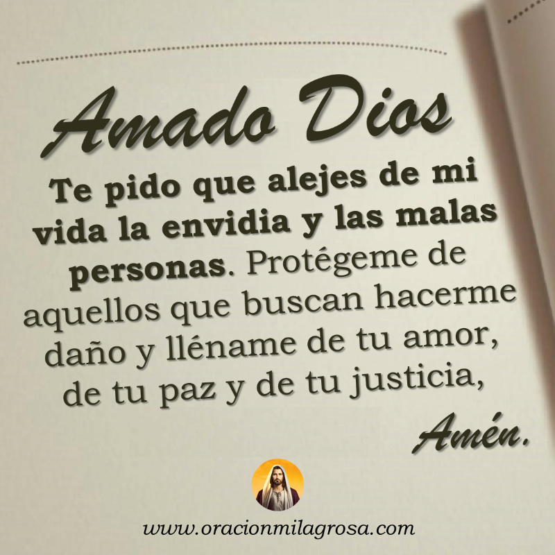 oracion_milagro's tweet photo. ORACIÓN PARA ALEJAR LA ENVIDIA Y MALAS PERSONAS: Haz esta oración para entregar tu vida a DIOS y pídele al Señor que te mantenga a salvo de la envidia y de aquellas personas que con sus pensamientos o acciones te quieren hacer mal.

Haz esta oración en: https://t.co/QuWHoYOkNb