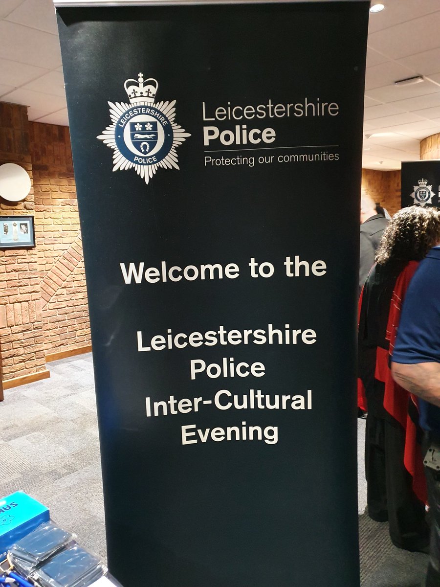 At the Chief Constable’s Annual Intercultural Reception tonight #interfaith #multifaith #equality #diversity #inclusion #EDI #DEI #cohesion #integration #Leicester #Leicestershire #Rutland #Police #community #partnerships #inthistogether #everyonematters #rgh4inclusion