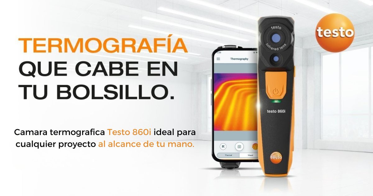 testo I #news #termogarfia
🔥🚀 ¡NUEVA cámara termográfica #testo860i para smartphone! Más visión. Más conocimiento. En tiempo record. ¡Consigue AHORA la tuya! 👉 gimim.com/testo-860i-cam…
#testomx #testobesure