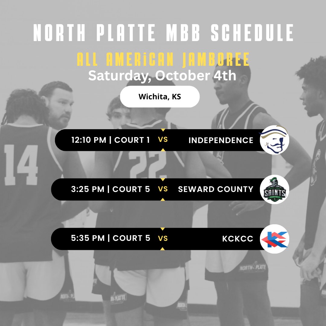 North Platte Community College Men's Basketball (@npccmbb) on Twitter photo Excited to compete for this first time this year! 4 Year Coaches come check us out in Wichita!
<a href="/JucoRecruiting/">JucoRecruiting.com</a> Excited to compete for this first time this year! 4 Year Coaches come check us out in Wichita!
<a href="/JucoRecruiting/">JucoRecruiting.com</a>