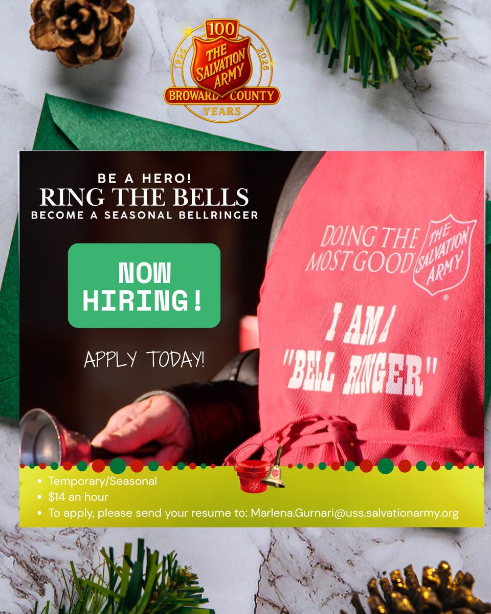 The Salvation Army of Broward County tweet media