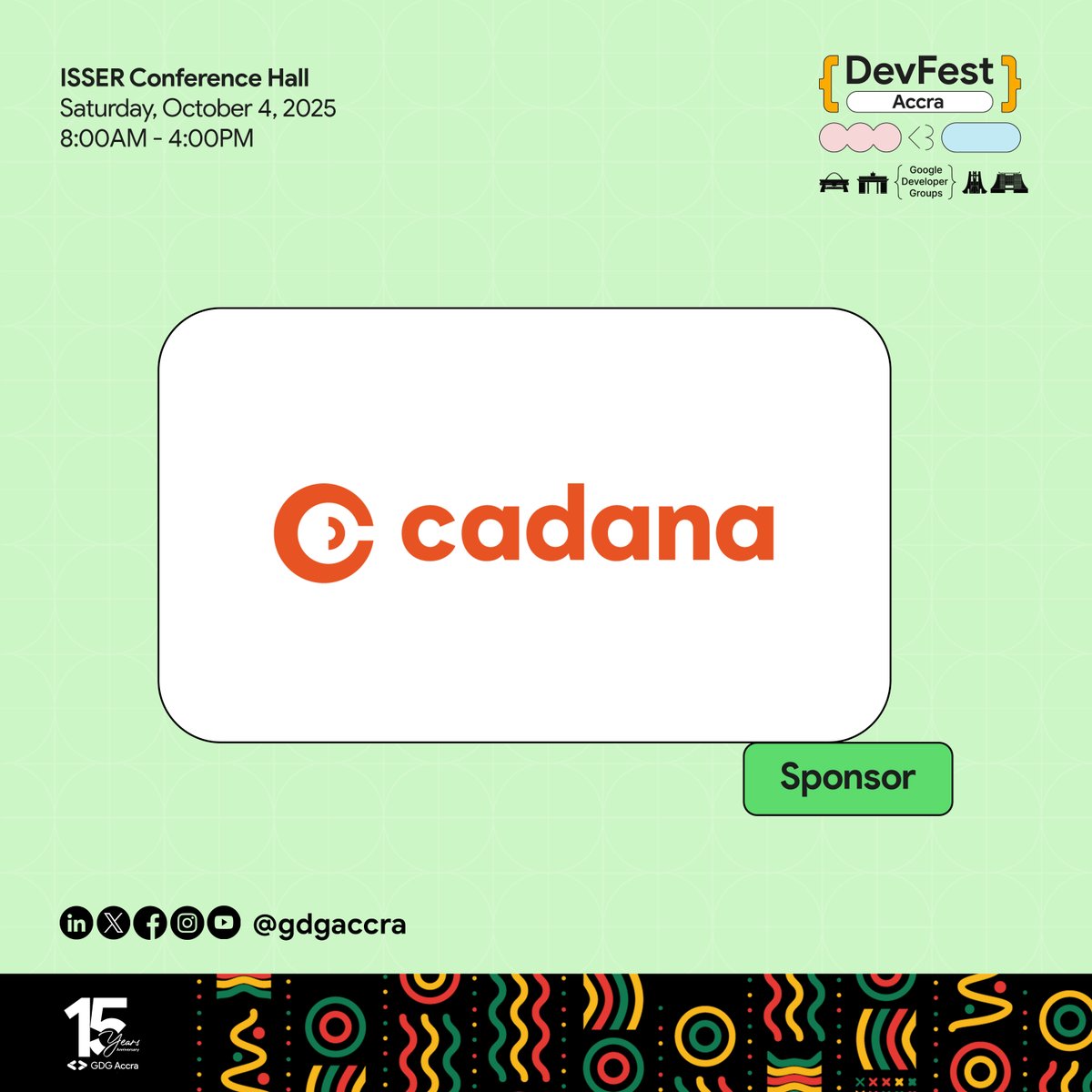 GDG Accra | #DevFestAccra tweet media