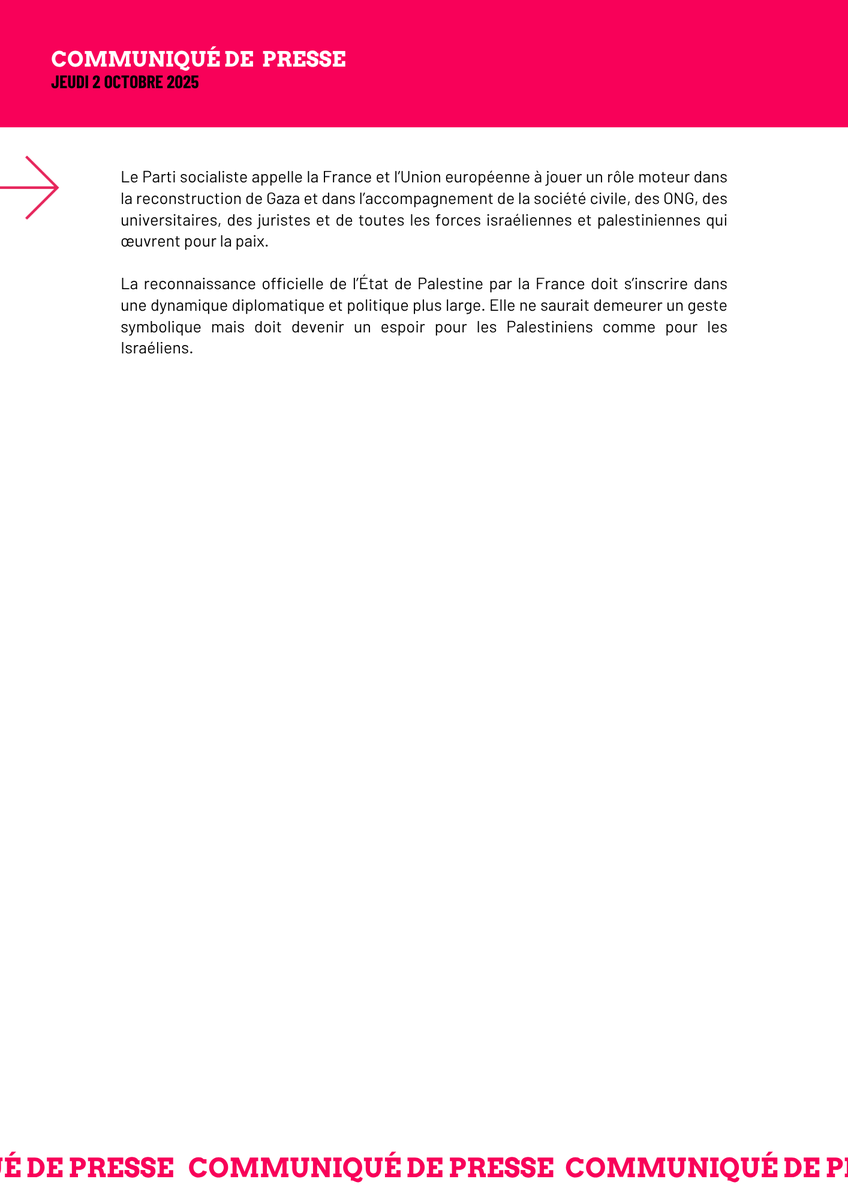 Parti socialiste tweet media