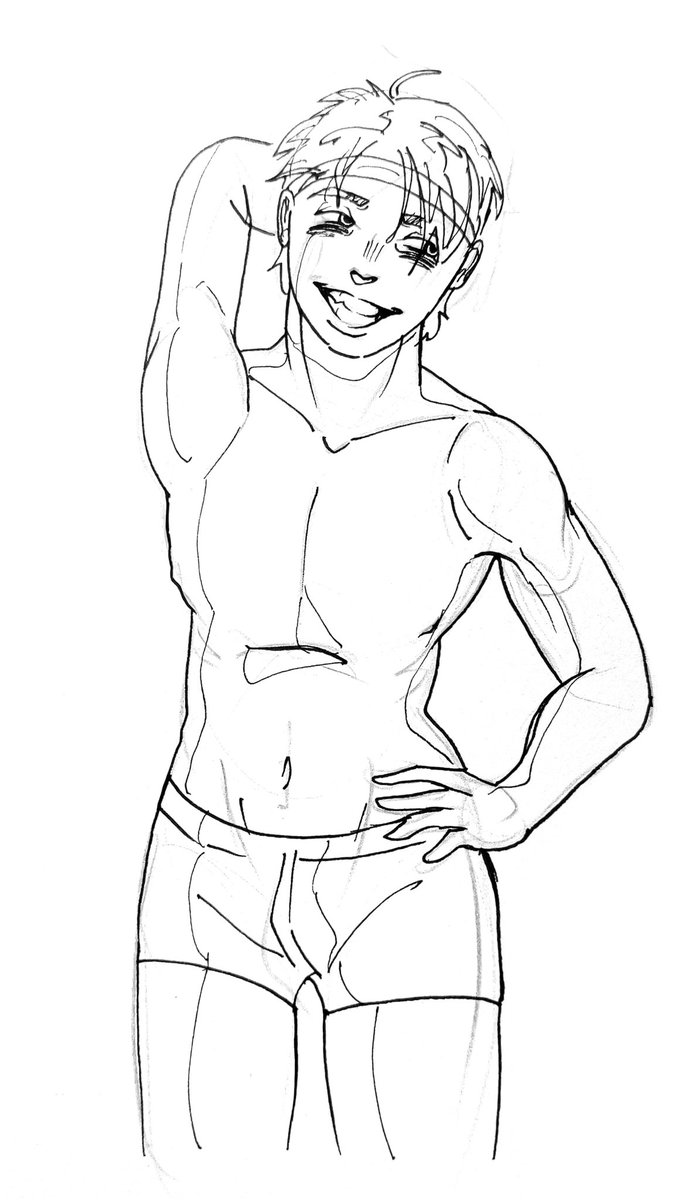 batton_gg's tweet photo. A quick sketch of this handsome guy for your feed🤭
#btd #btd2 #derekgoffard #derektpof #thepriceofflesh #tpof #ykmet #gatobob https://t.co/Gw3Ktv3soc