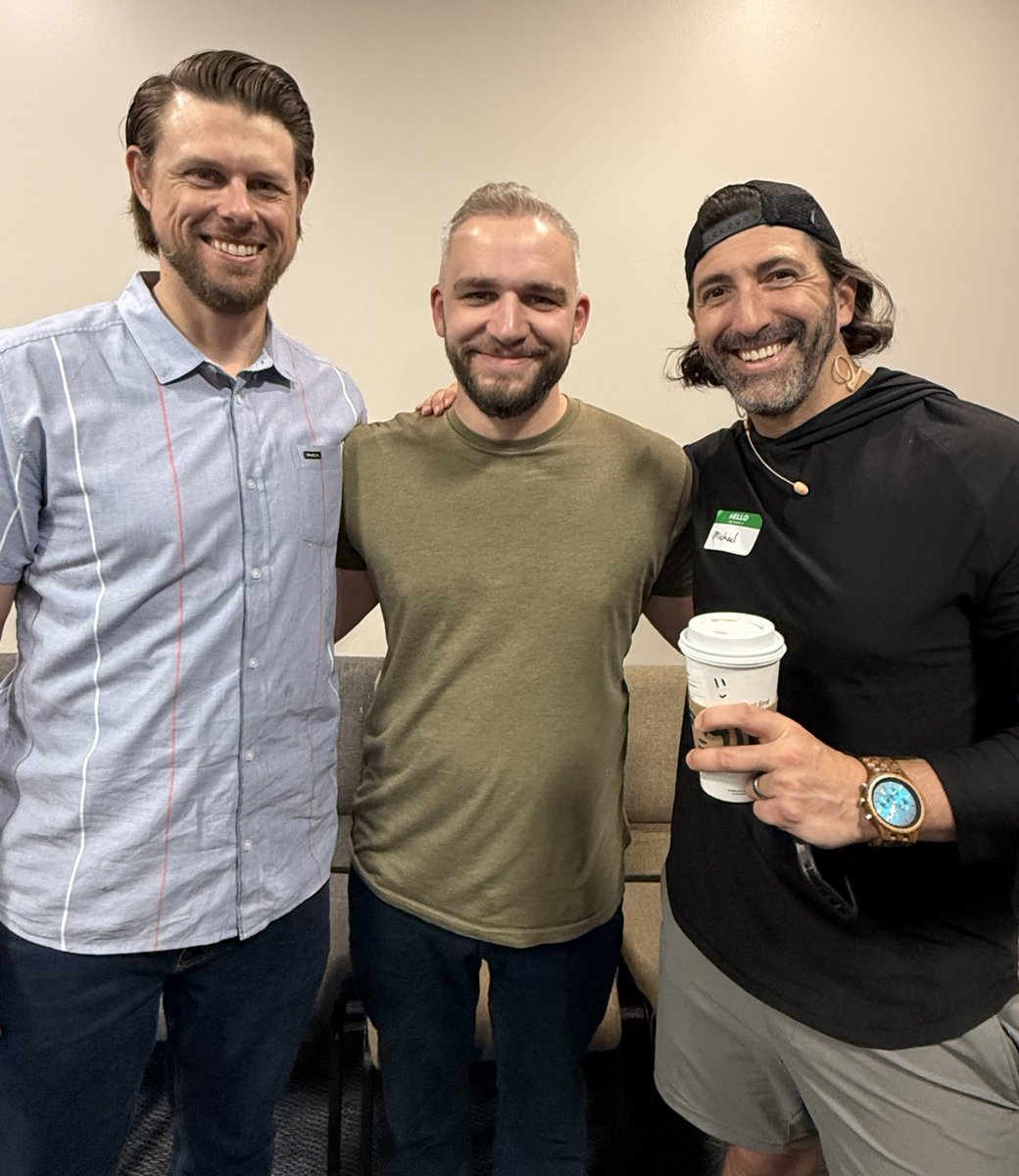 TheRemnantRadio's tweet image. 🔥 THE REMNANT CREW IS TOGETHER IN HOUSTON!

Basement Boy’s caffeinated, Josh has his Bible, &amp;amp; Rowntree’s ready to roll! RemCon 2025 kicks off TONIGHT @ 6PM CDT!

Join virtually from your couch (PJs welcome 😉)

🎟️: brushfire.com/theremnantradi…

#theremnantradio #RemCon