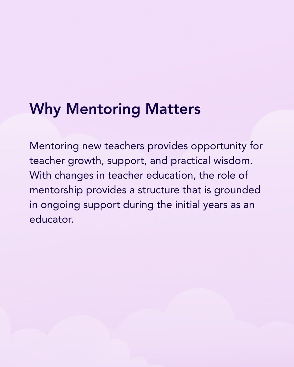 TeachingChannel's tweet image. Every new teacher deserves a mentor. With structured support, educators feel less isolated, grow faster, and are likelier to stay in the classroom. Mentorship is the bridge between surviving and thriving.

Discover strategies that help teachers succeed:  teachingchannel.com/k12-hub/blog/m…