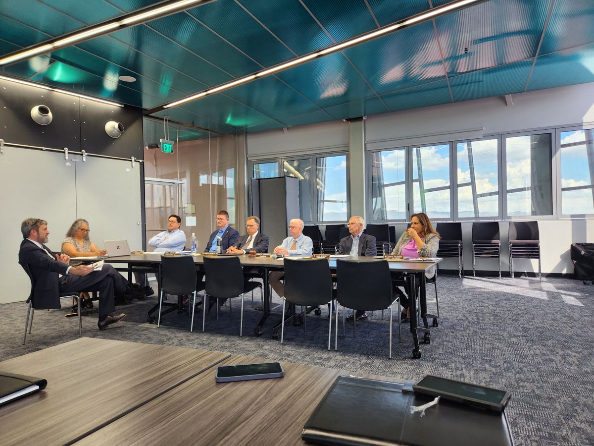 IndCommAZ's tweet photo. Thank you to the @PrescottVly for hosting our September 25th Commission Meeting! The Library is a beautiful building with astounding decor. We highly recommend visiting the fourth floor for amazing views of the valley. The Crystal Room was the perfect setting for our meeting. https://t.co/A9Pth5WLj9