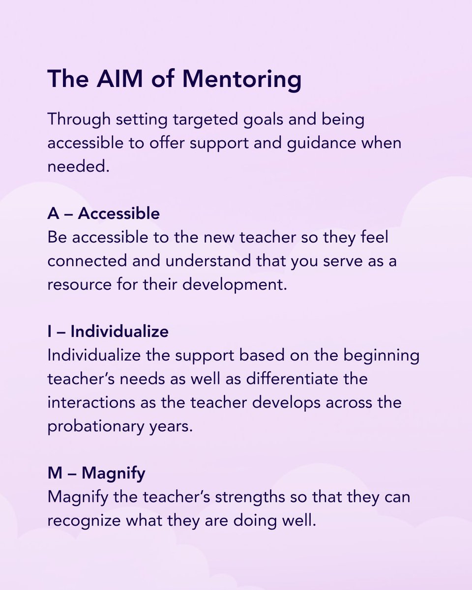 TeachingChannel's tweet image. Every new teacher deserves a mentor. With structured support, educators feel less isolated, grow faster, and are likelier to stay in the classroom. Mentorship is the bridge between surviving and thriving.

Discover strategies that help teachers succeed:  teachingchannel.com/k12-hub/blog/m…
