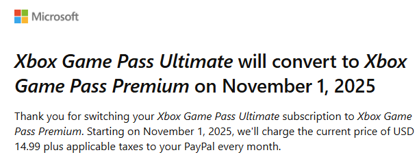 ScantAlantis's tweet image. And done...I've always been a massive @xbox guy from the 360 to the one and now the series but #xbox has reaches a whole new level of disconnect pricing ultimate at $30 a month. @gamestop is right. Buy once and own&amp;gt;then monthly fee for no ownership. #GamePass #gamepassultimate