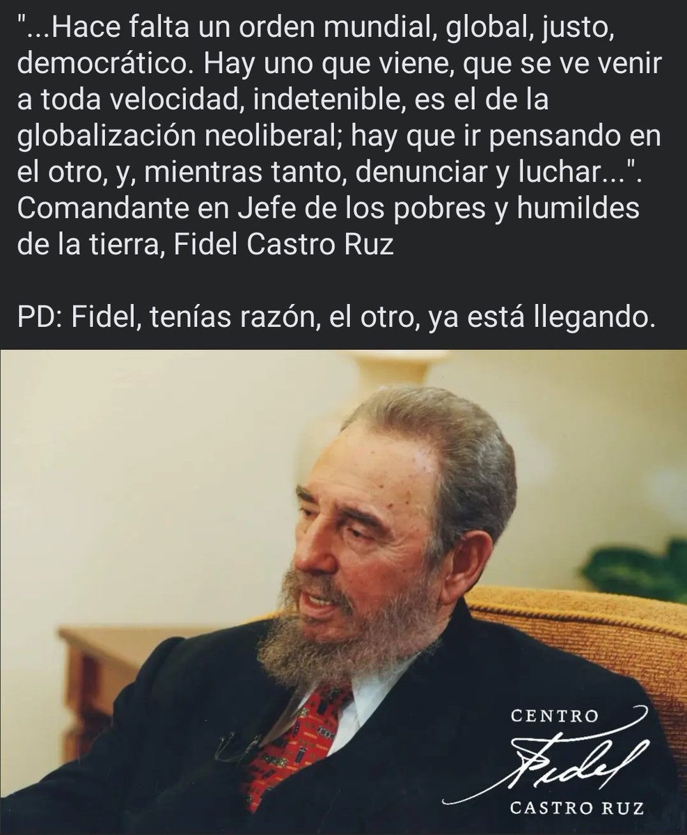 #FidelPorSiempre A veces los hombres se detienen, porque consideran insuperables lo obstáculos que son superables. Nuestra propia historia demuestra que dificultades al parecer invencibles tenían solución. #FidelVive 🇨🇺🇨🇺🇨🇺