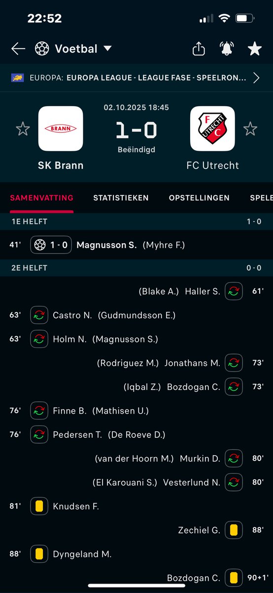 Bartt033's tweet photo. Wat is er in vredesnaam aan de hand met de Nederlandse ploegen? Is het niveau Europees en landelijk zo achteruit gegaan? #FEYAVL #AZ  #OMAJA https://t.co/oMonForom8