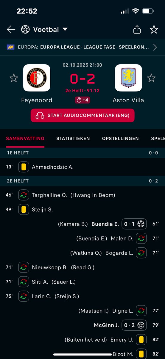 Bartt033's tweet photo. Wat is er in vredesnaam aan de hand met de Nederlandse ploegen? Is het niveau Europees en landelijk zo achteruit gegaan? #FEYAVL #AZ  #OMAJA https://t.co/oMonForom8