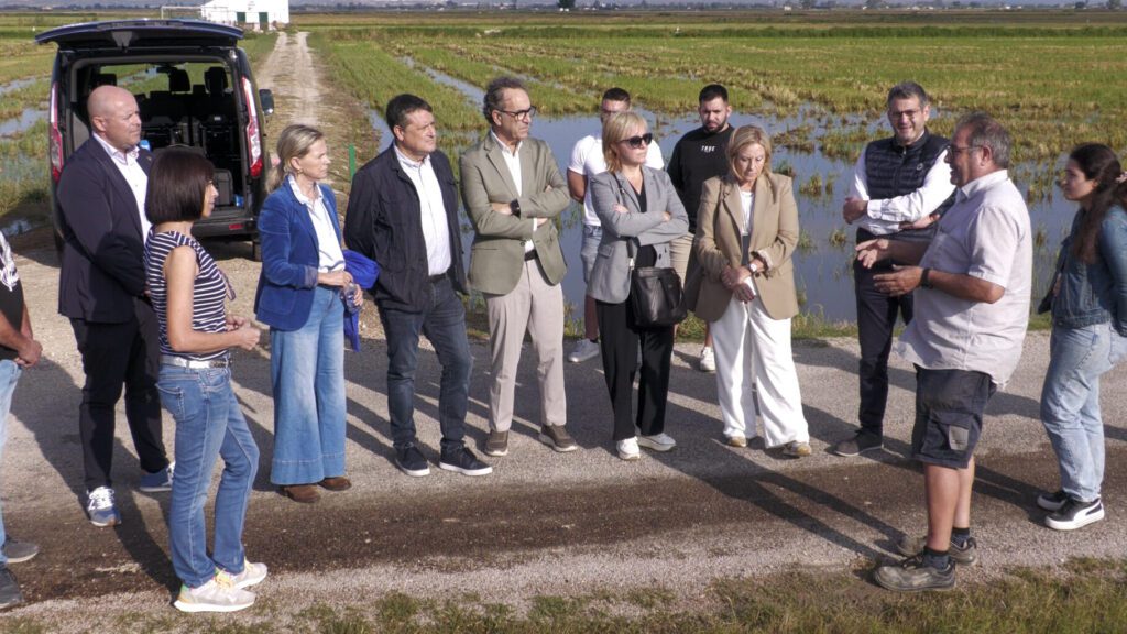 La Secretària General d'Agricultura visita els camps d'arròs i oliveres afectats pels aigüats per avaluar els danys uradio.cat/la-secretaria-…