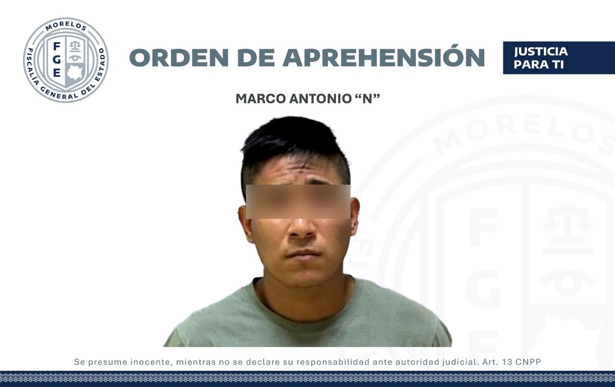 #FiscaliaMorelosInforma📄APREHENDEN A UN HOMBRE REQUERIDO EN GUERRERO POR ROBO AGRAVADO⤵️
▪️Información Completa:fiscaliamorelos.gob.mx/prensa/noticia…