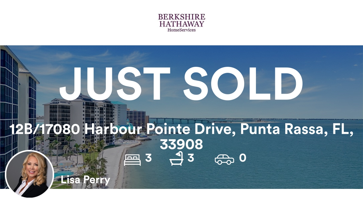 LisaSellsSWFL's tweet photo. 🛌 3 🛀 3
📍 12B/17080 Harbour Pointe Drive, Punta Rassa, FL, 33908

My latest sale on RateMyAgent.

https://t.co/Isd0W1FPkp

...
#ratemyagent #realestate #BHHS_Florida_Realty https://t.co/fpyhA5mmKo
