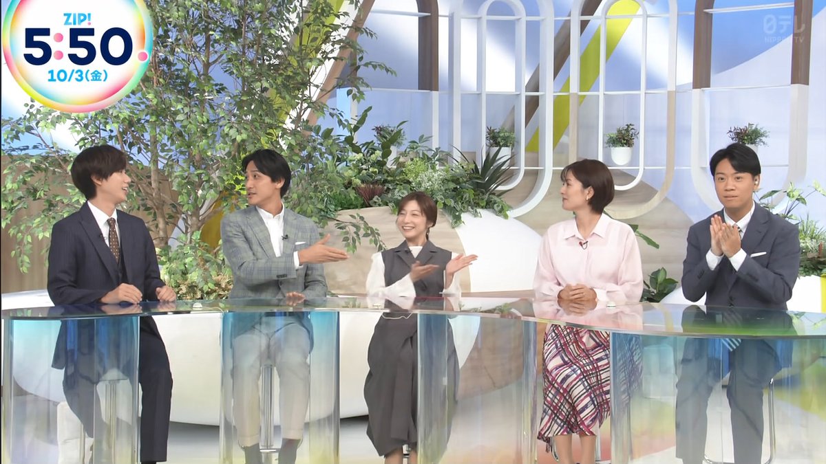 2025/10/03 #ZIP 阿部亮平さん 山本紘之アナ 市來玲奈アナ 徳島えりか
