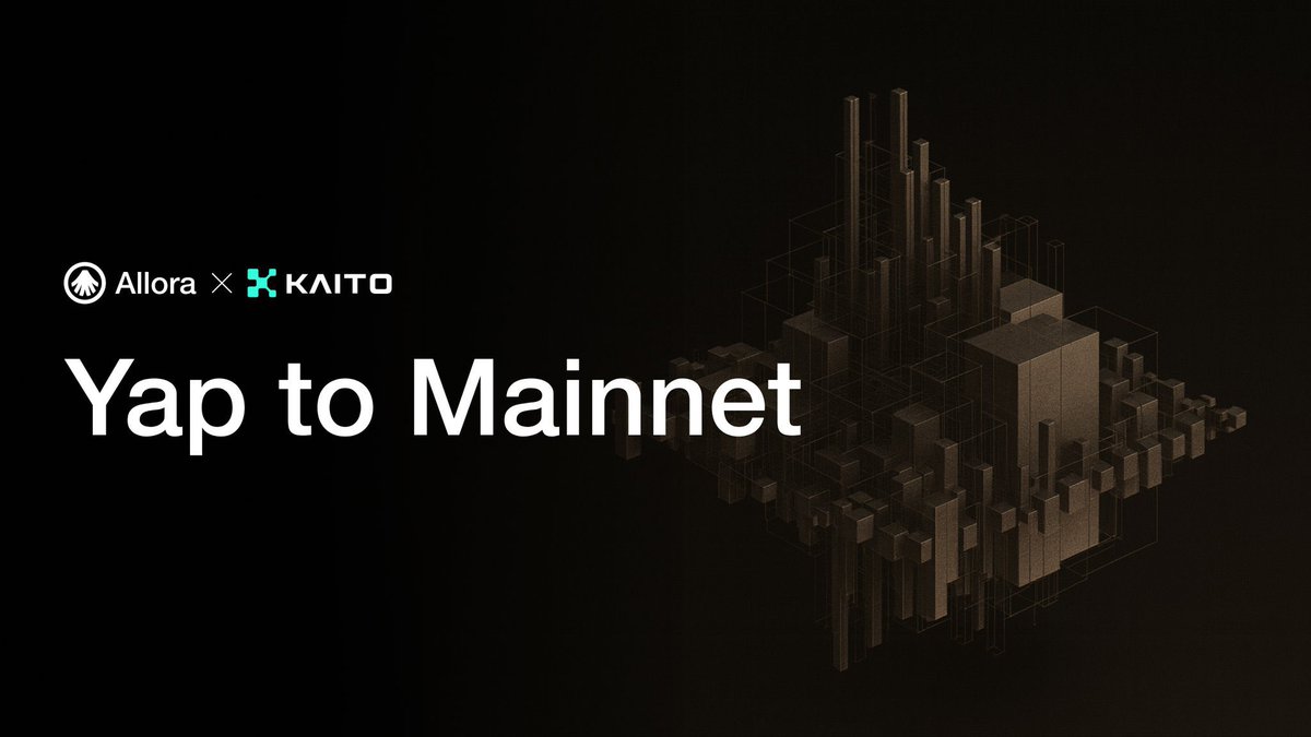 As the sun sets,a new kind of dawn is getting closer.

<a href="/AlloraNetwork/">Allora</a> Mainnet isn’t just about another chain going live,it’s about proving that AI can be open, collective, and rewarding to everyone who contributes.

We’re stepping into a future where intelligence doesn’t sit in