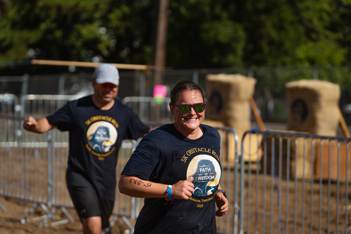 A huge thank you to Joel, Andra, and the entire race director team for making the #PathtoFreedom5K such a success! 🏃‍♂️🏃‍♀️

Because of their hard work and the support of every runner and sponsor, we’re one step closer to ending child trafficking. Your dedication makes a difference.