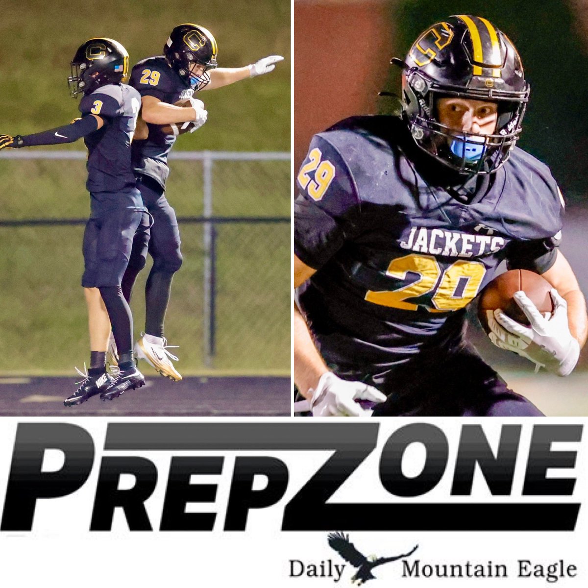 Corner's Unruh named Player of the Week

Corner senior running back Spencer Unruh is the PrepZone Player of the Week after rushing 29 times for 141 yards and catching a 17-yard touchdown pass from Keaton Coffee in the Jackets’ 17-7 win over Jacksonville. 

Photos by Matt Norris