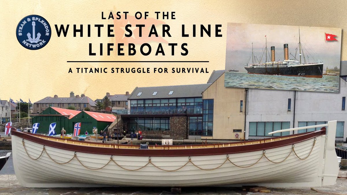 fitch_tad's tweet photo. For years, the only known surviving White Star Line lifeboat was from SS Nomadic. But now, one from Oceanic has emerged. In this episode, we explore its survival &amp; restoration—plus other lifeboats that might still exist.

🎥 https://t.co/AV8JEXGA4n

#titanic #whitestarline https://t.co/5TQcgRiixK