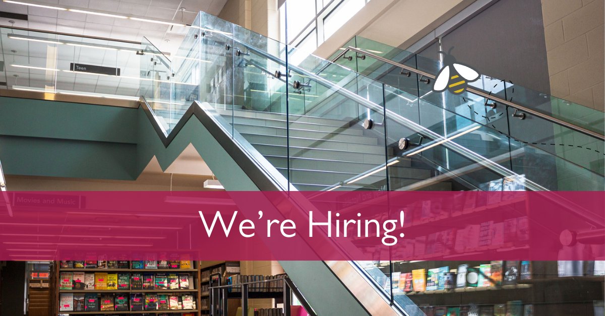 Milton_Library's tweet image. We’re hiring! Join Milton Public Library as a Collections Librarian, Marketing &amp;amp; Communications Assistant, or Customer Service Associate. Apply today and help us inspire our community. Click here for more details: ow.ly/3qeK50X5TO0
