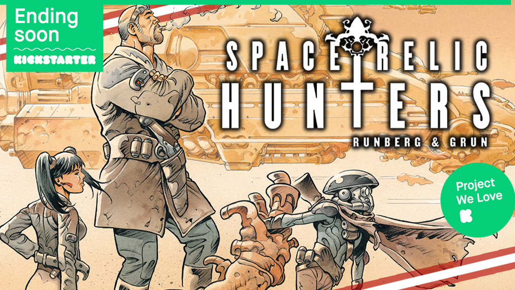 🚨 The stars are calling. Will you answer? SPACE RELIC HUNTERS ends TOMORROW! Five Stretch Goals have been unlocked! Don't miss your chance to join the hunt, claim your relics, and be part of the legend! kck.st/4gzZwg4