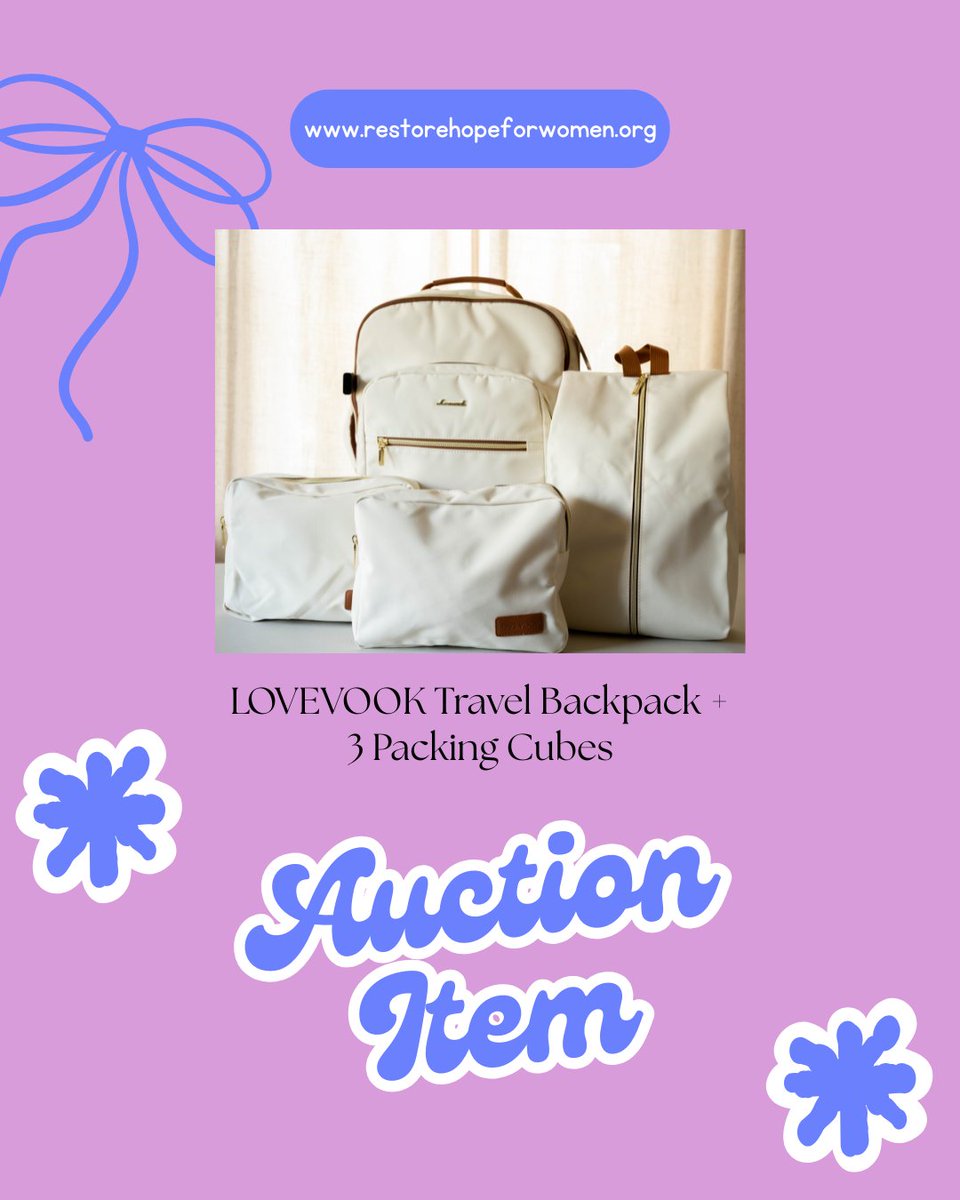 restorehopeinc's tweet photo. Last chance to get your bids in! Bidding closes tomorrow at 8 PM ET.

Every dollar counts towards helping women experiencing homelessness!

https://t.co/sFXKf096ao https://t.co/DDgXSErnfk