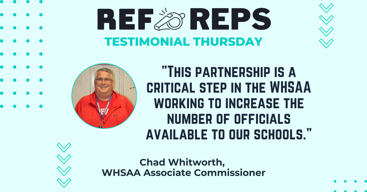 RefReps's tweet image. Thank you to Chad Whitworth, WHSAA Associate Commissioner, for partnering with RefReps to expand the officiating pool and grow future officials across Wyoming!
@WHSAA
#EdTech #Curriculum #Refereeing #SupportYourOfficials #BehindTheWhistle #RefereeEducation